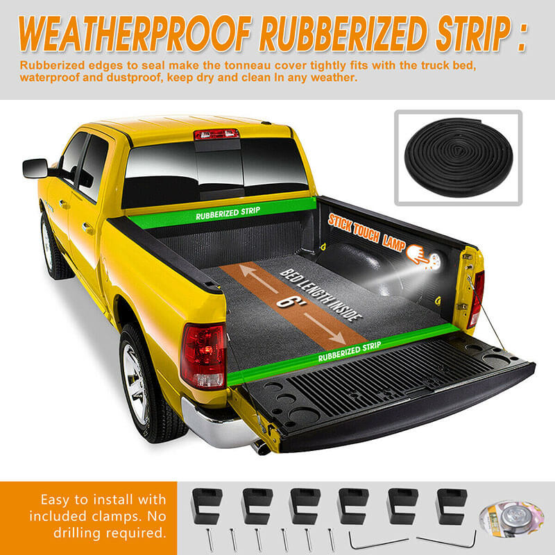 toyota tacoma truck bed cover