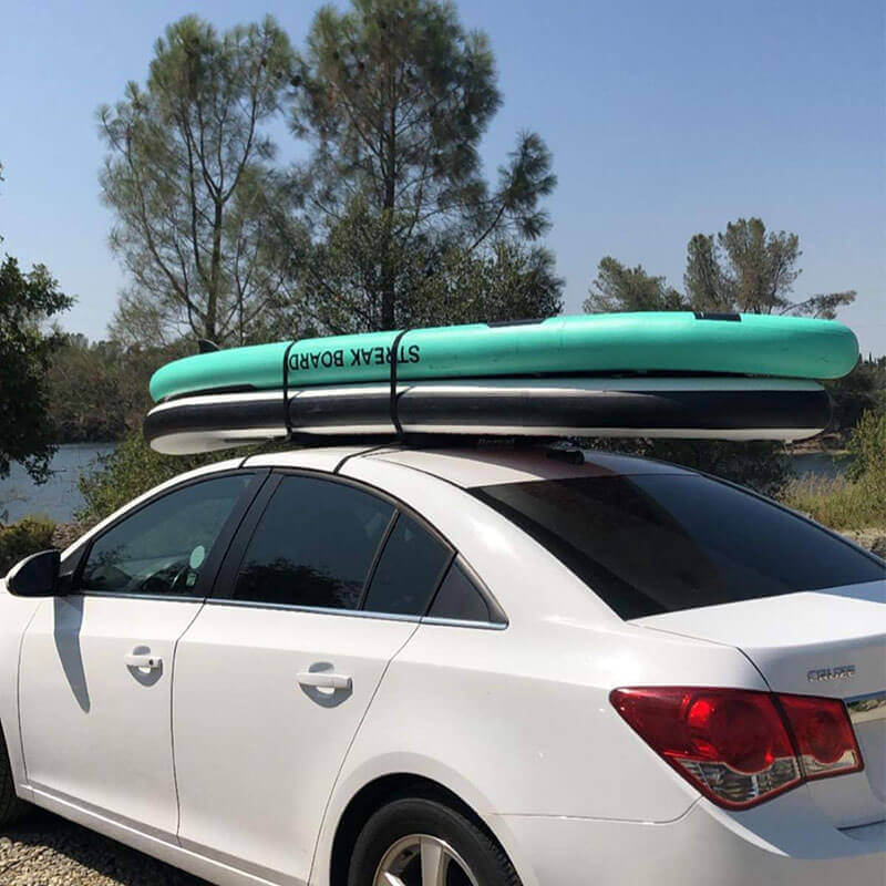 Soft Roof Rack Pads with Straps Surfboard Car Rack