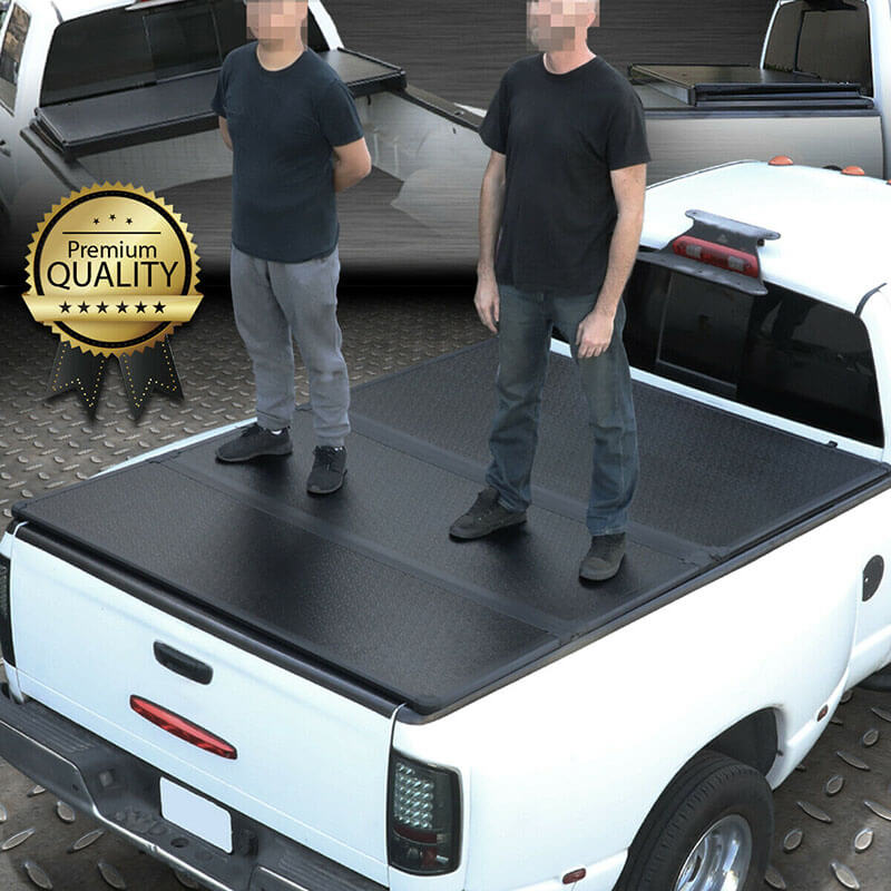 6 Feet Tri-Fold Tacoma Bed Cover for 16-21 Hard Cover Bed