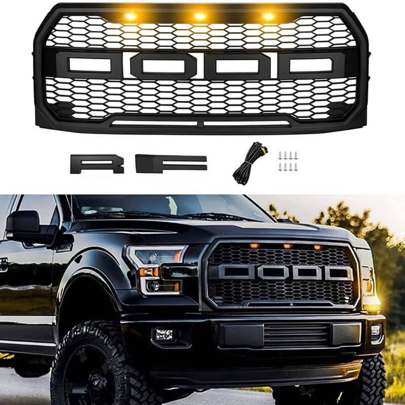 For Ford F150 Raptor Grill 2015 2016 2017 Ford F150 Grille Replacement