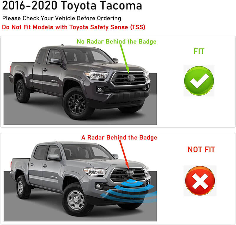 2016-2021 Toyota Tacoma Grill 3rd Gen Tacoma Grill