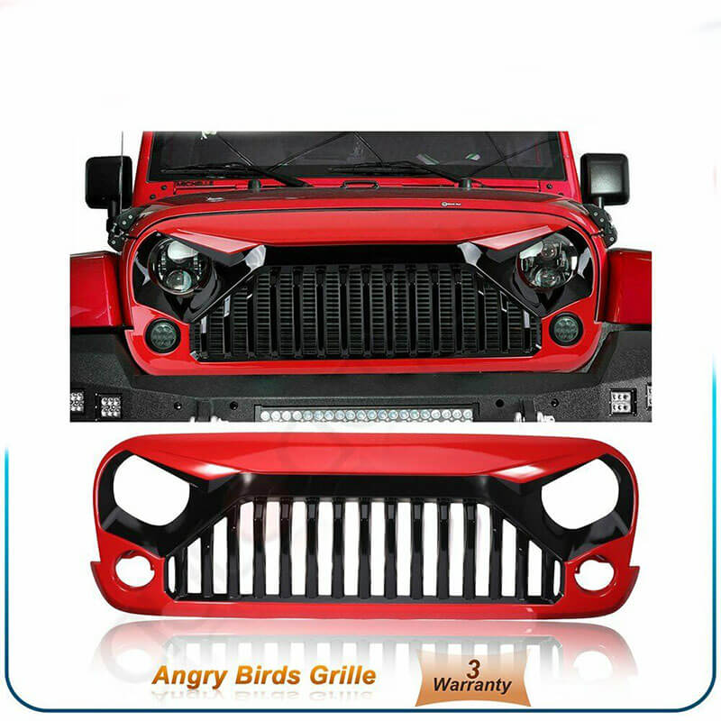 Angry Bird Grill for 2007-2018 Jeep Wrangler JK Grill