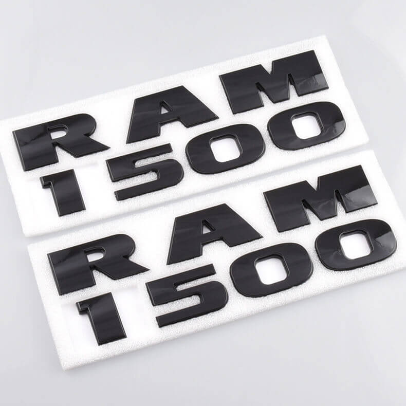 2 PC Ram 1500 Emblesh Logo 3D Logo