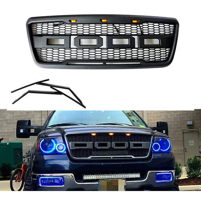 Raptor Grill Black Front Grilles Replacement