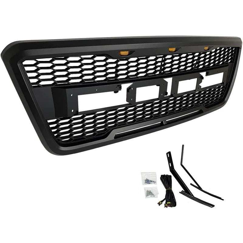 Raptor Grill Black Front Grilles Replacement