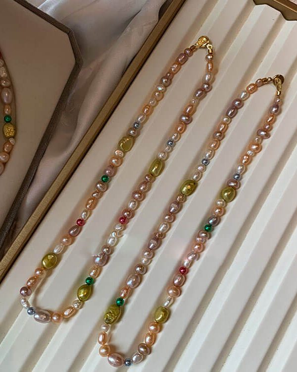 Baroque Style Freshwater Pearl Necklace 7