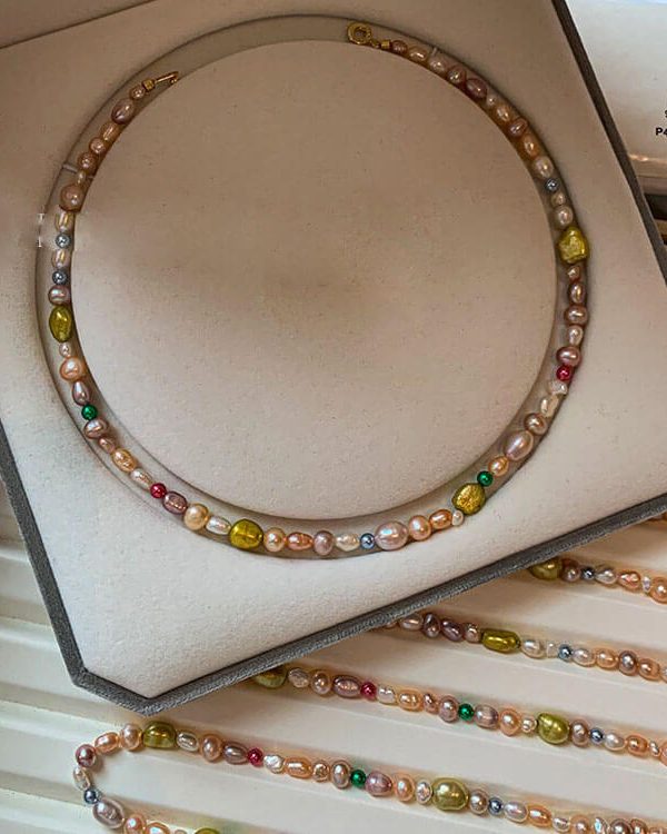 Baroque Style Freshwater Pearl Necklace 8