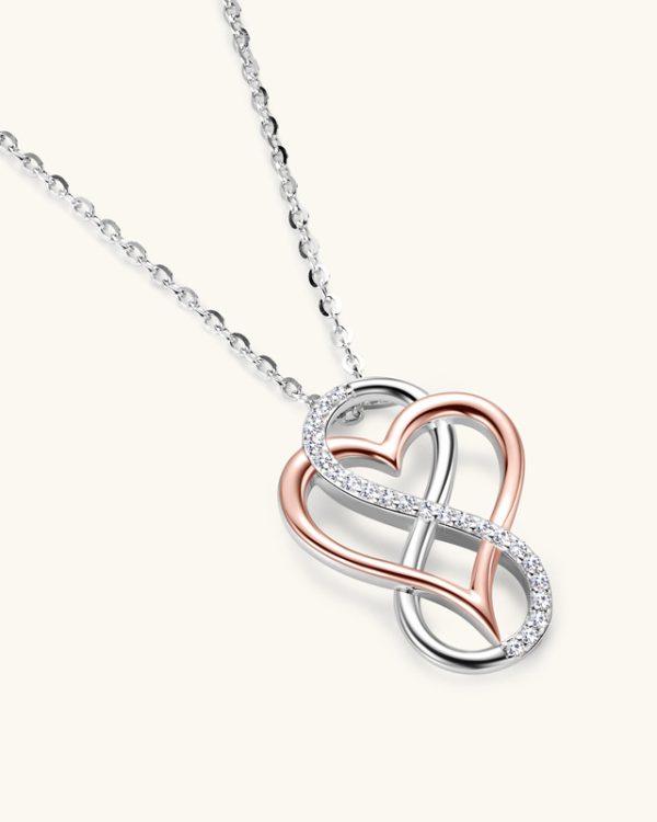 Heart's Fire 925 Sterling Silver Heart Necklace-5