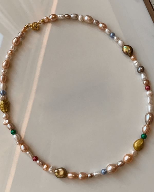 Baroque Style Freshwater Pearl Necklace show
