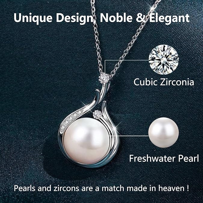 999 Sterling Silver Natural Pearl Necklace for Sale 7