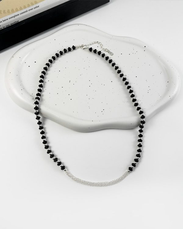 Versatile 925 Sterling Silver Agate Necklace 3 1