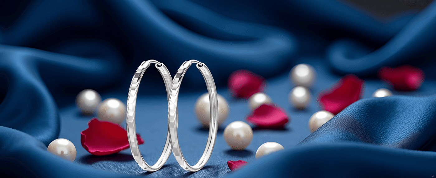 925 Sterling Silver Hoop 2