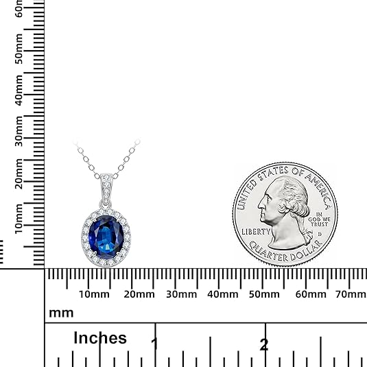 Blue Sapphire Necklace 5