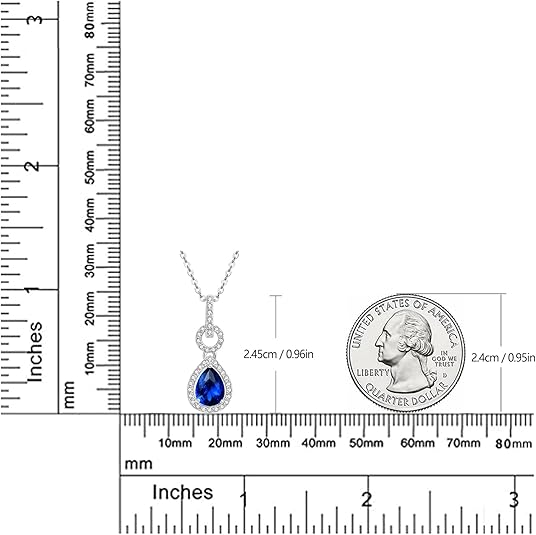 Blue Sapphire Necklace 6