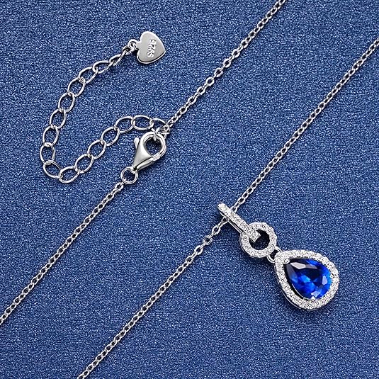 Blue Sapphire Necklace 7