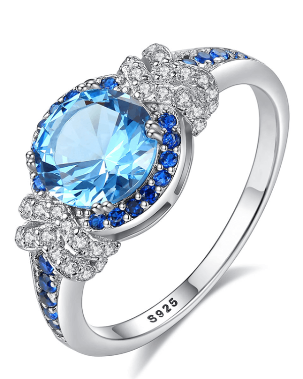 Drop Dangle sapphire Ring London series jewelry 2