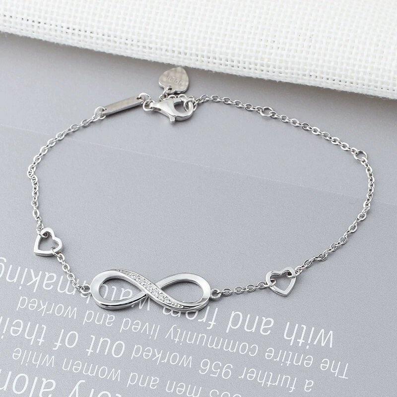 Infinity Endless Adjustable Bracelet 925 1