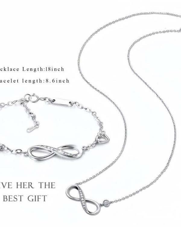 Infinity Endless Adjustable Bracelet 925 10