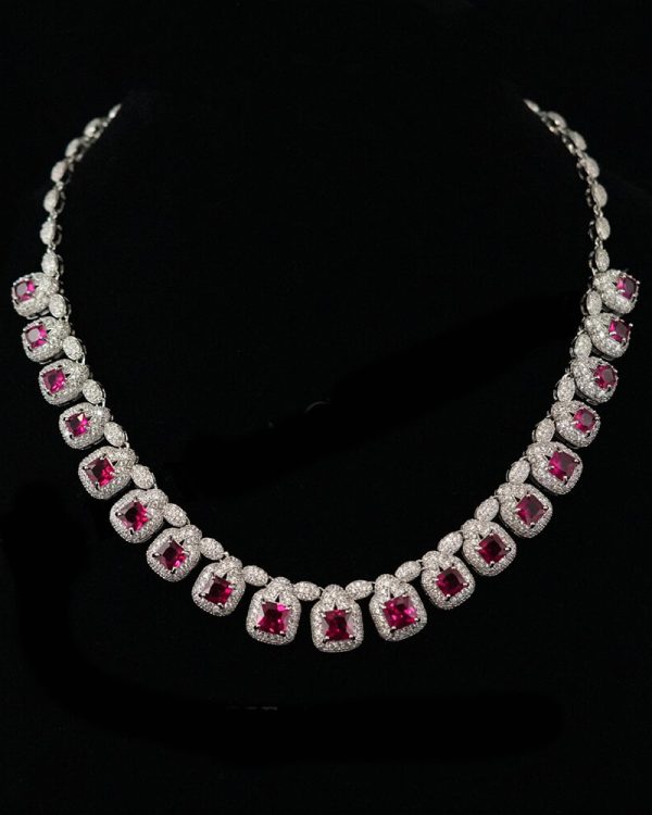 Sparkling Luxury Wedding Jewelry Sets For Bride 4