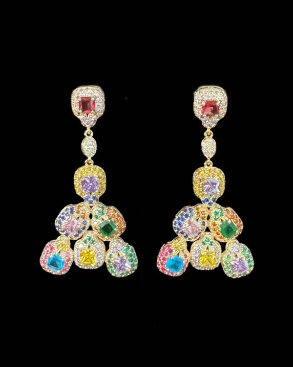 Sparkling Luxury Wedding Jewelry Sets For Bride 7