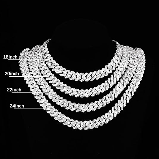 Heavy Iced Out Cuban Link Chain 8