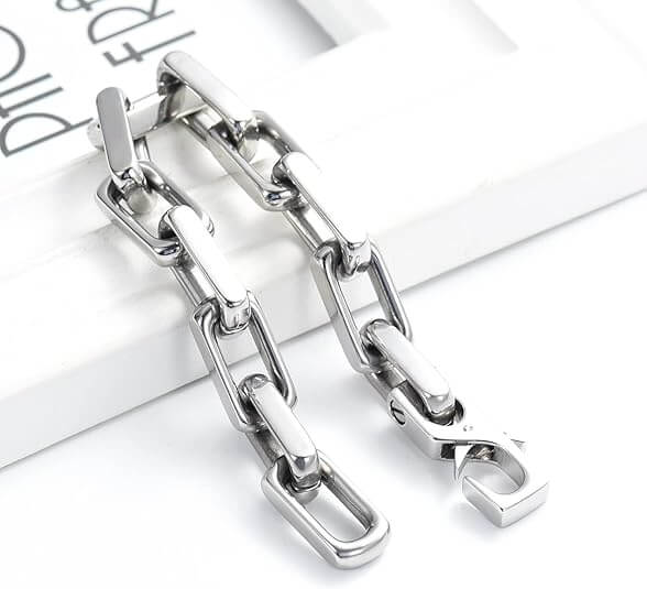 Mens Stainless Steel Miami Cuban Link Bracelet 2