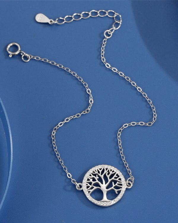 Family Tree of Life Bracelet S925 Pendant Necklace Set - Image 4