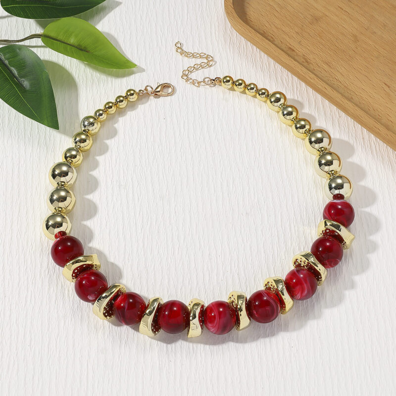 Fashion Colorful Handmade Beaded Necklace 3