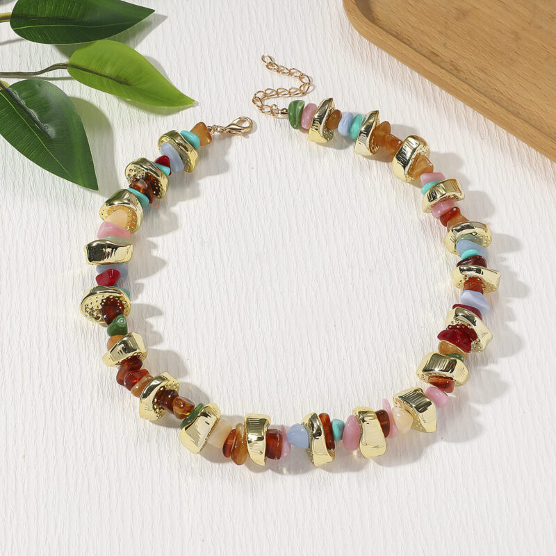 Fashion Colorful Handmade Beaded Necklace 4