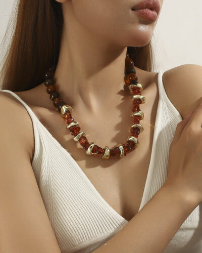 Fashion Colorful Handmade Beaded Necklace 8