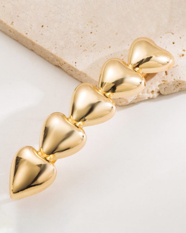 Gold Hair Clips for Women French Hairpin Hair Accessory 10