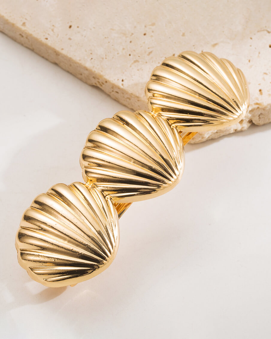 Gold Hair Clips for Women French Hairpin Hair Accessory - Image 3