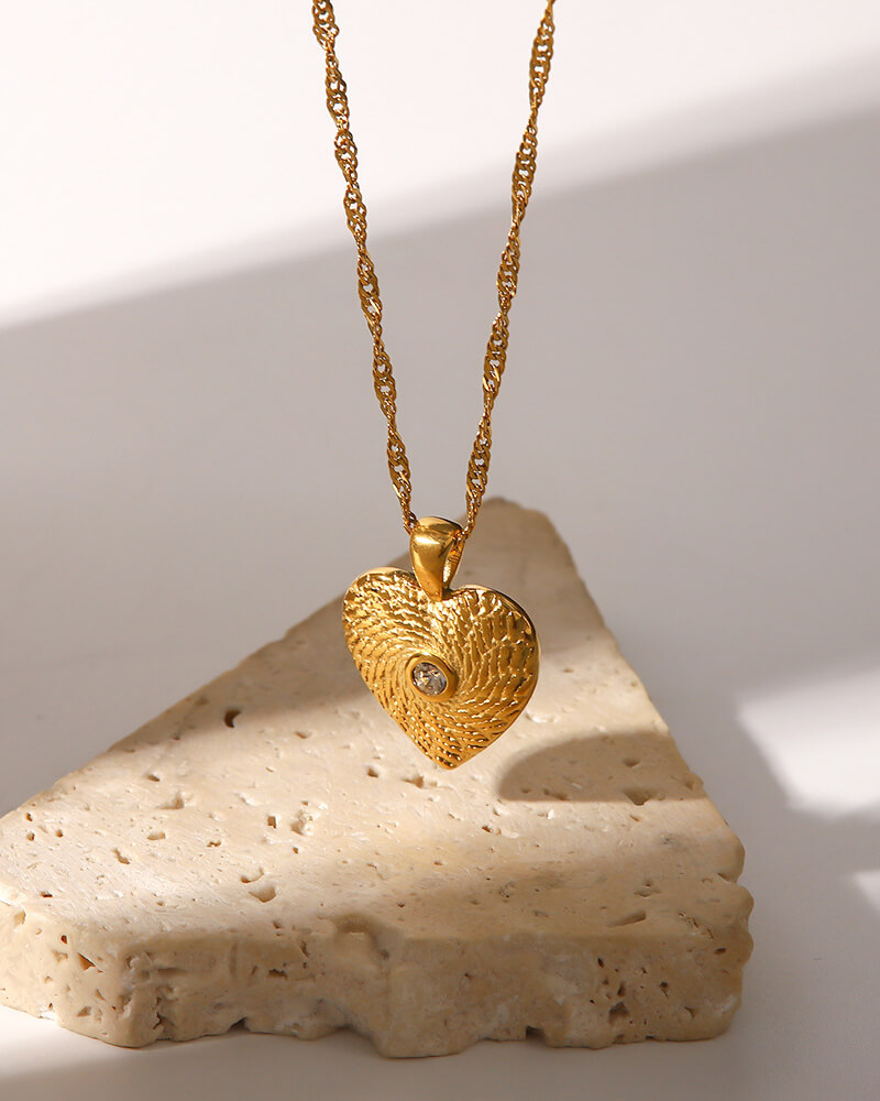 Gold Plated Stainless Steel Metal Pearl Sun Moon Boho Beach Chain - Image 6