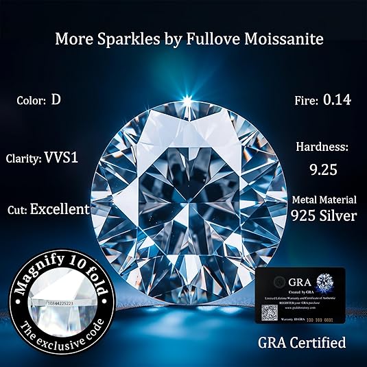 Infinity Love Moissanite Heart Necklaces Anniversary Jewelry Gift 8