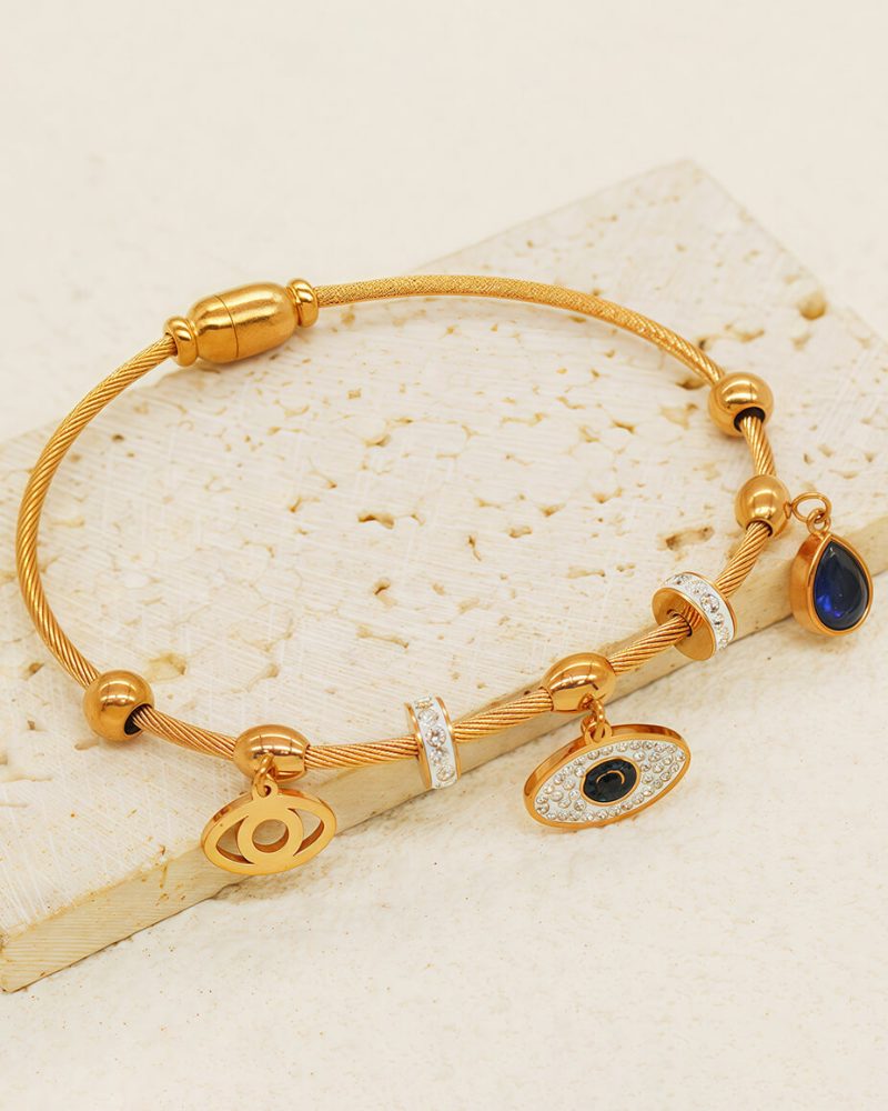 Lucky Evil Eye Wrap Bracelet for Women Protection Jewelry