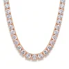 15Ct Diamond Tennis Necklace 3 1