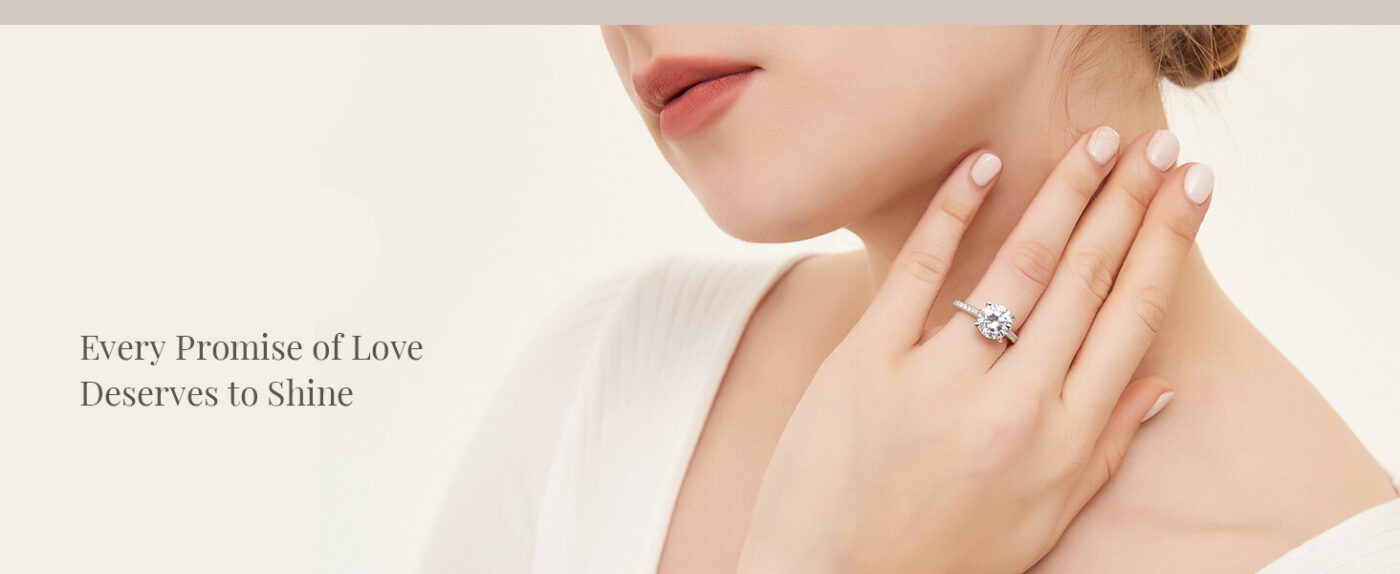 3CT Round Diamond Engagement Rings 3