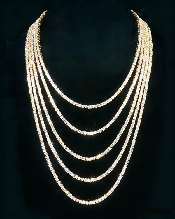 Lab Grown Moissanite Tennis 1 1