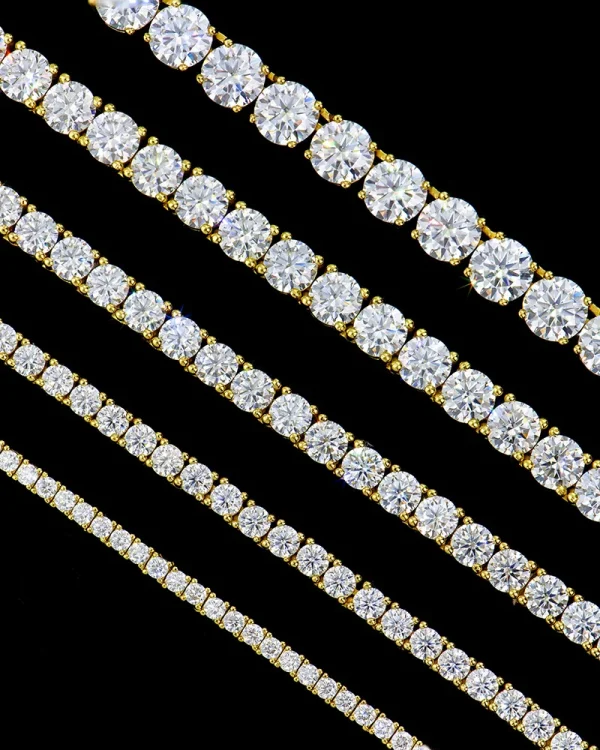 Lab Grown Moissanite Tennis 13