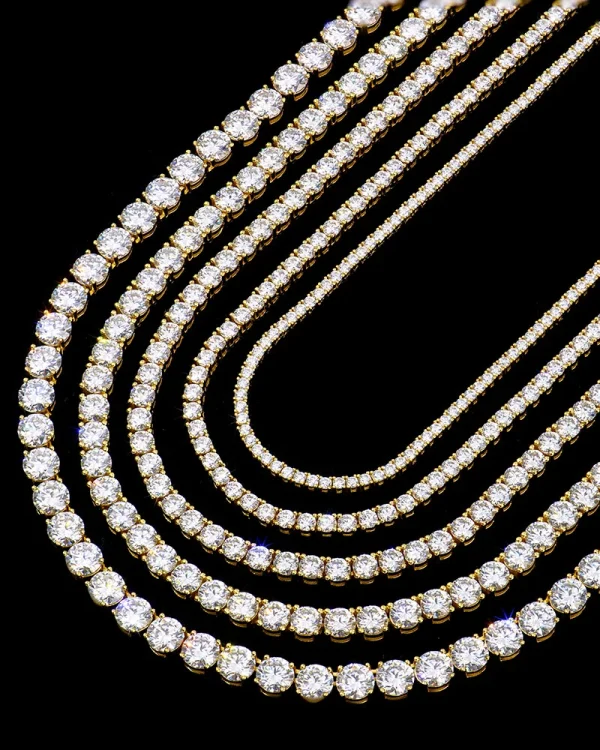 Lab Grown Moissanite Tennis 14