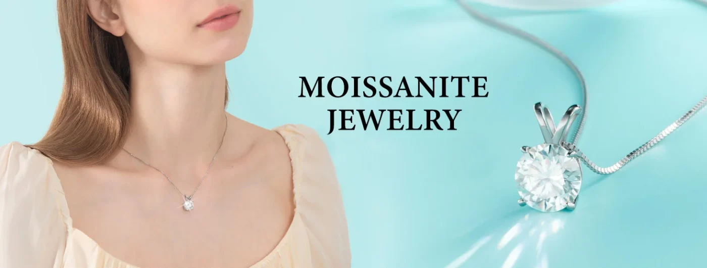 Moissanite Solitaire Necklace 13
