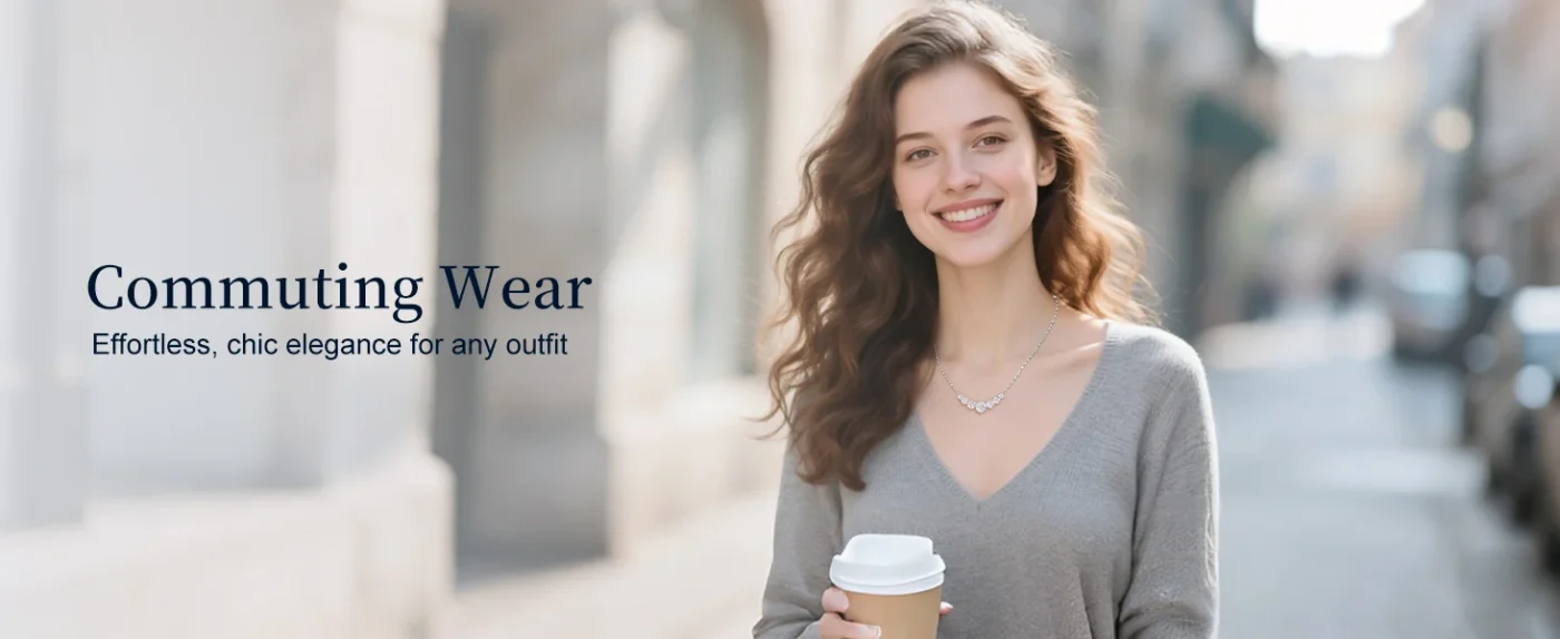 Smile Moissanite Pendant Necklace 13