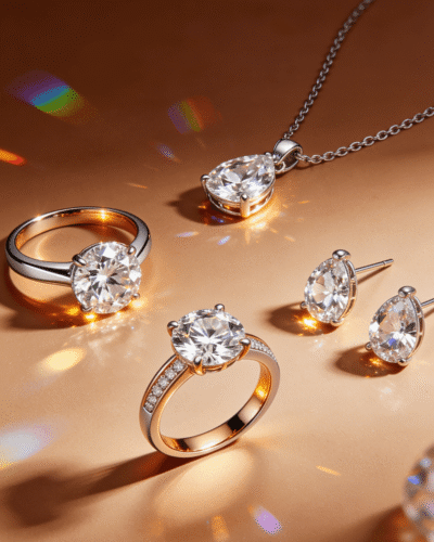 Moissanite Jewelry Series
