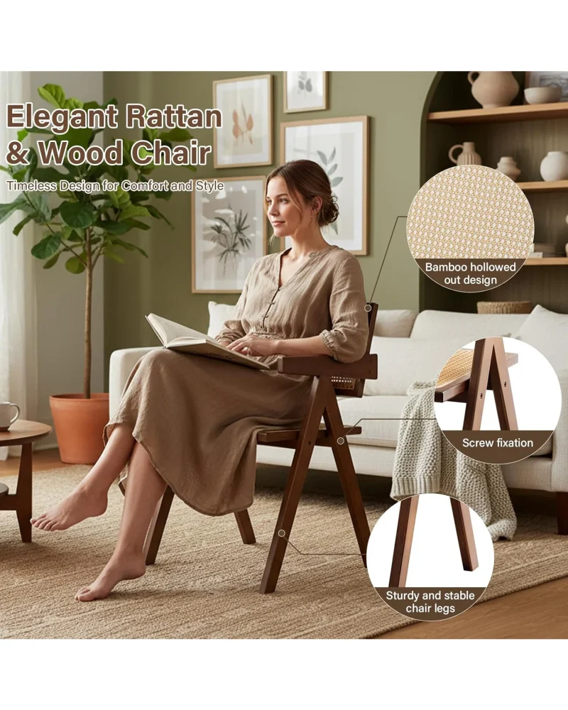 Armchair Rattan Accent Chairs 22