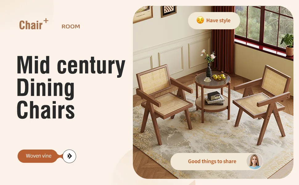 Armchair Rattan Accent Chairs 8