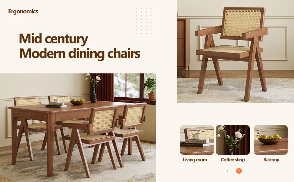 Armchair Rattan Accent Chairs 9