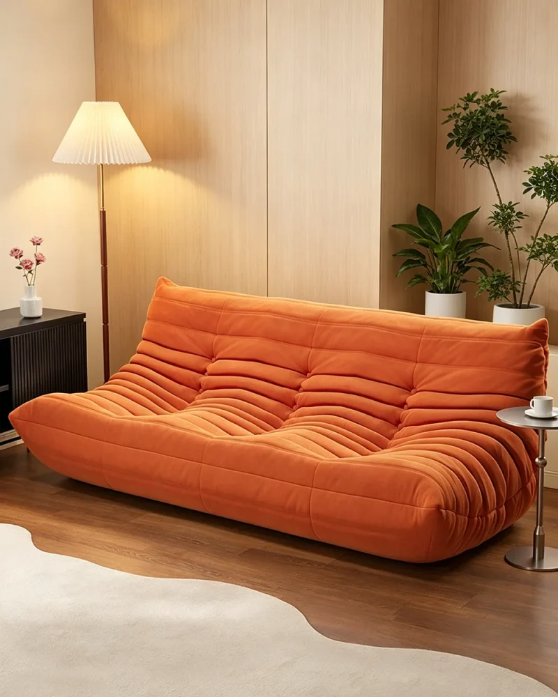 Alternative view of Bedroom Togo Sofa 3 Seater Bean Bag Fireside Chair