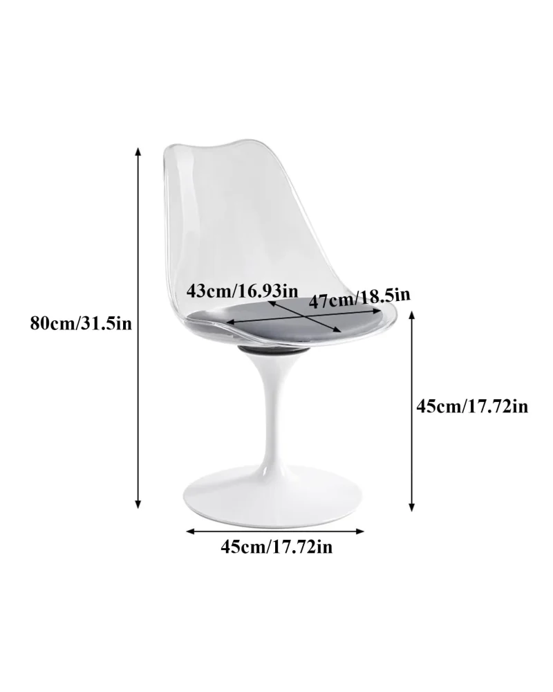 Swivel Tulip Side Chair 1
