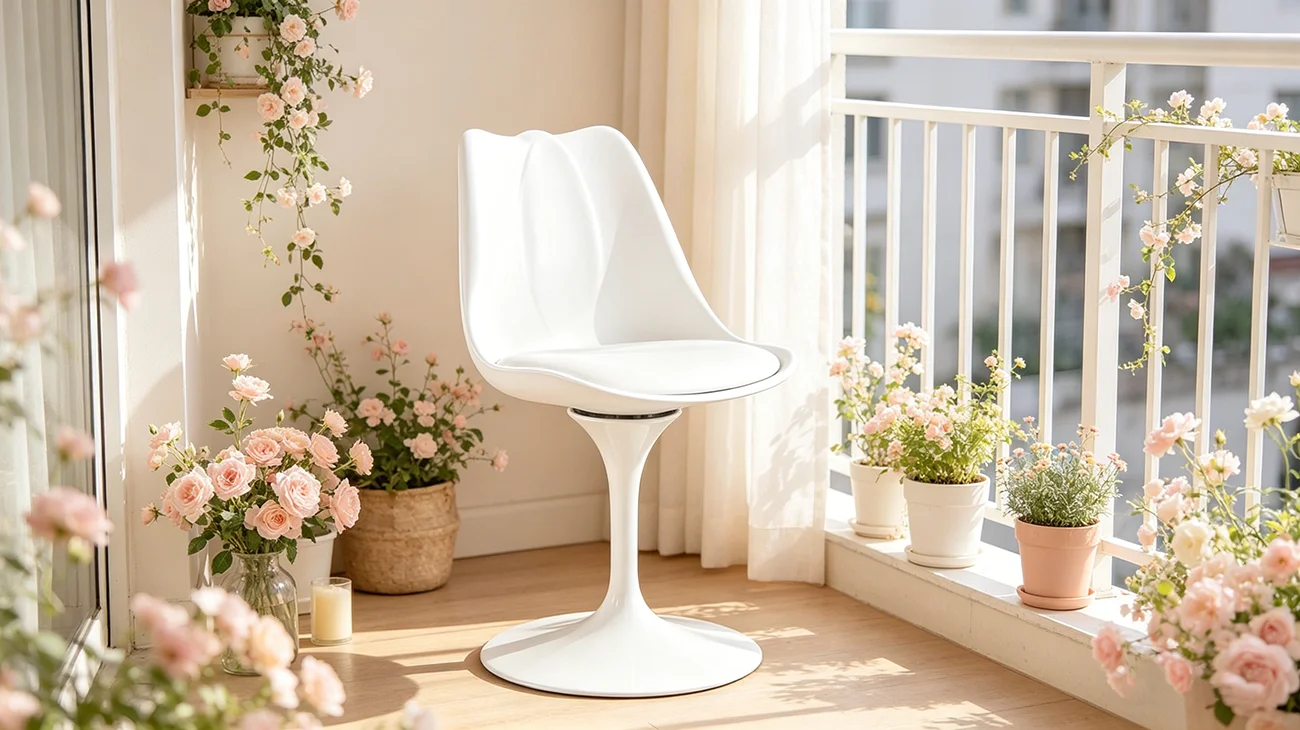 Swivel Tulip Side Chair 7