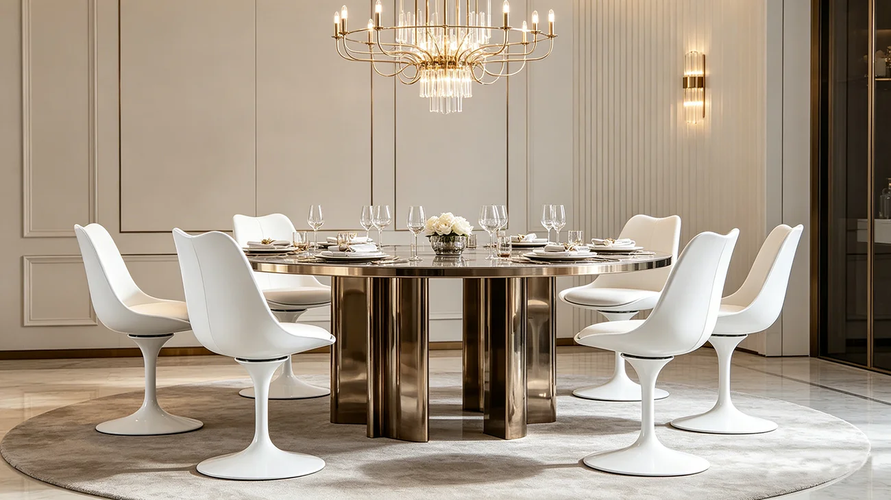 Swivel Tulip Side Chair 8